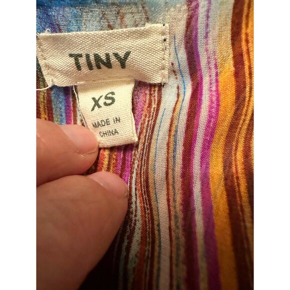 Tiny‎ Multicolored Dress sz XS - Picture 4 of 6